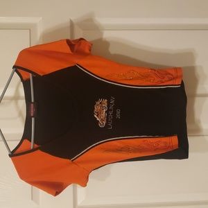 Bikers Edge Women's Orange/Black S/S size XL